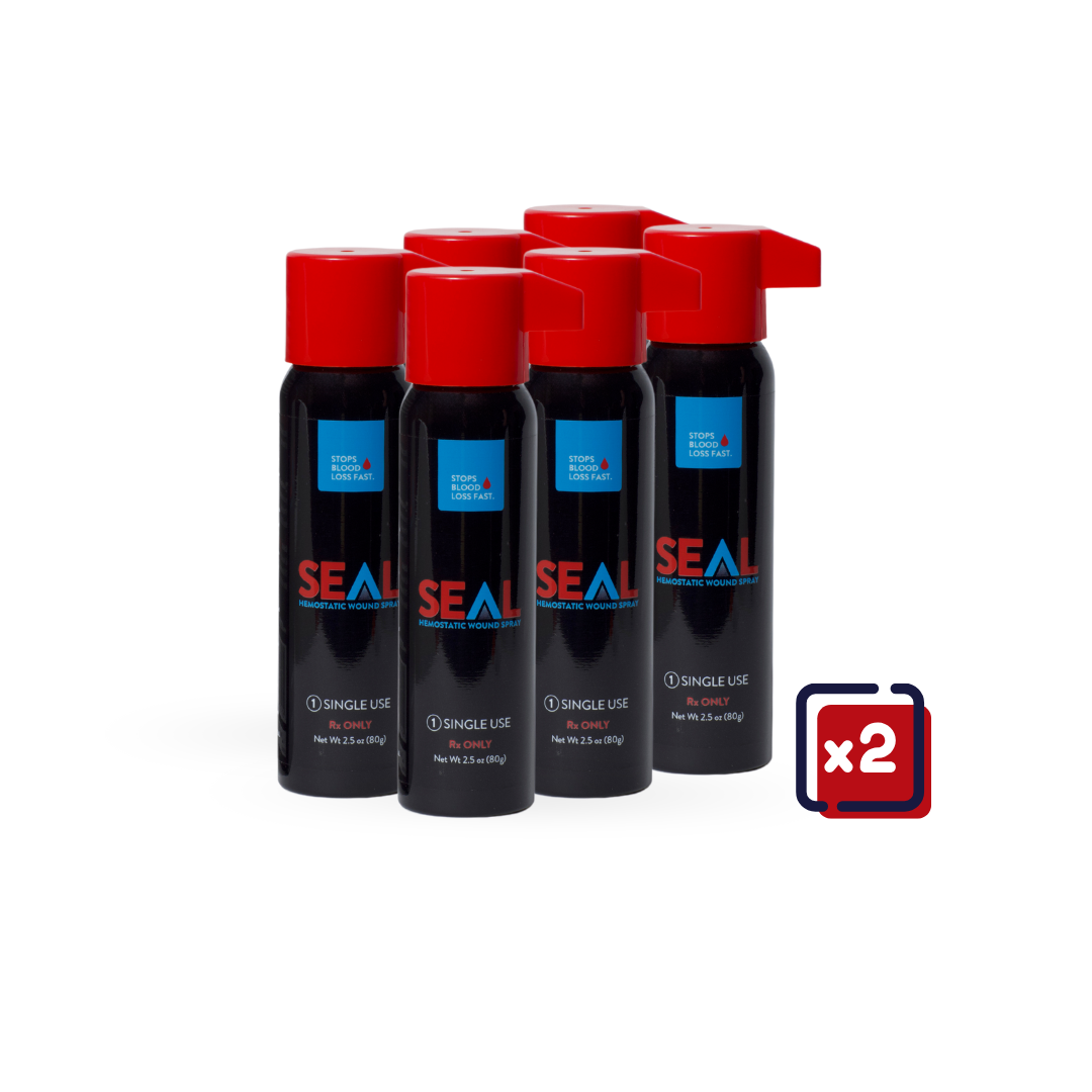 12 pack of hemostatic spray