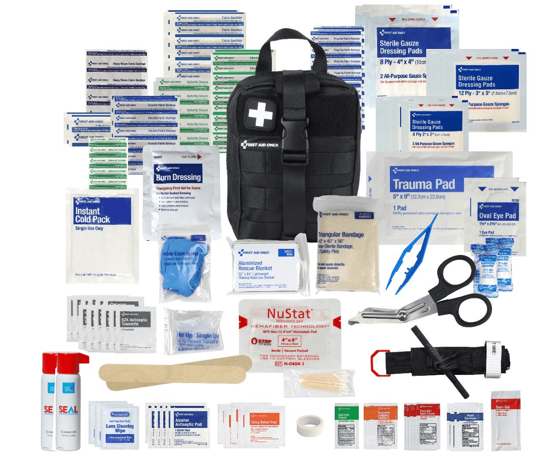 Compact First Aid Kit with SEAL Hemostatic Spray – for Emergency Bleeding Control - SEAL Products