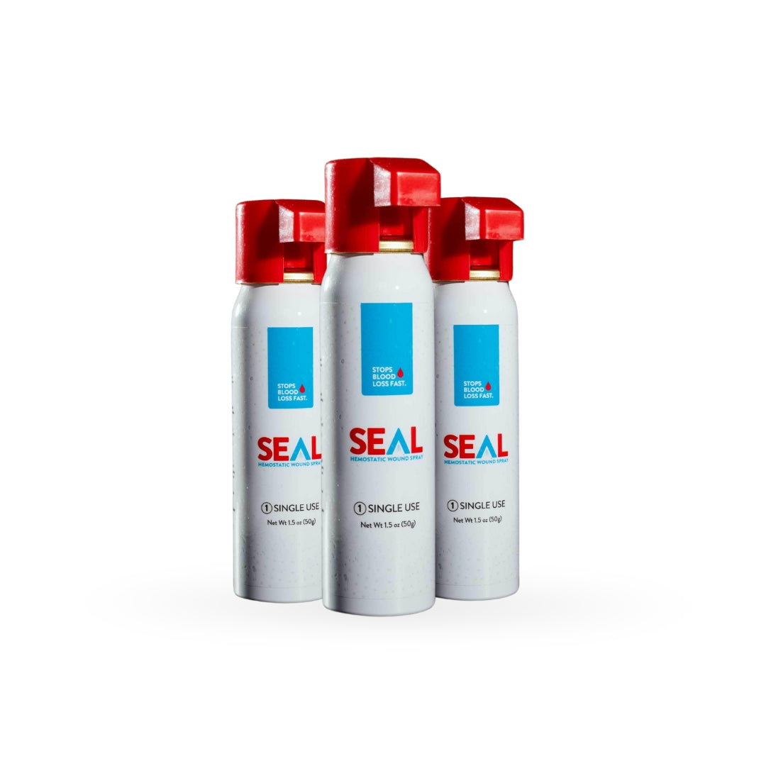SEAL Hemostatic Spray – OTC Bleeding Control for Home, Travel & Emergency Use